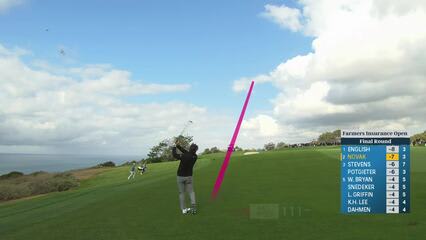 Andrew Novak | Round 4 | 4th hole | Shot 2 | 2025 Farmers