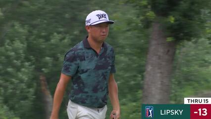David Lipsky | Round 3 | 15th hole | Shot 4 | 2025 John Deere
