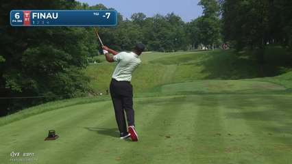 Tony Finau | Round 4 | 6th hole | Shot 1 | 2026 John Deere