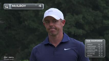 Rory McIlroy | Round 2 | 14th hole | Shot 4 | 2025 TOUR Championship