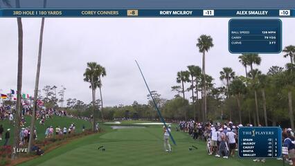 Corey Conners | Round 4 | 3rd hole | Shot 1 | 2025 THE PLAYERS