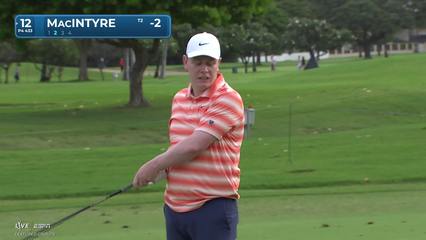 Robert MacIntyre | Round 1 | 12th hole | Shot 2 | 2026 Sony Open