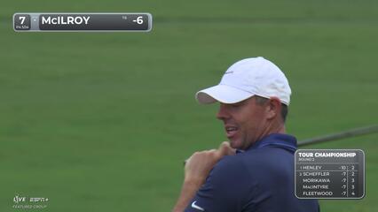 Rory McIlroy | Round 2 | 7th hole | Shot 4 | 2025 TOUR Championship