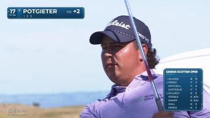 Aldrich Potgieter | Round 2 | 17th hole | Shot 1 | 2025 Genesis Scottish Open