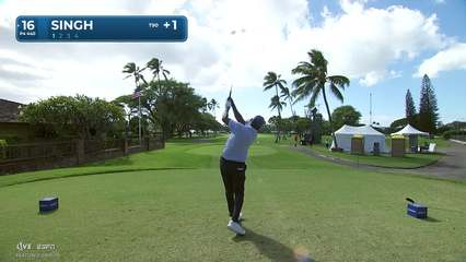 Vijay Singh | Round 1 | 16th hole | Shot 1 | 2026 Sony Open