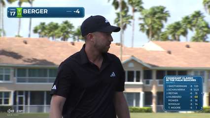 Daniel Berger | Round 2 | 8th hole | Shot 4 | 2026 Cognizant Classic