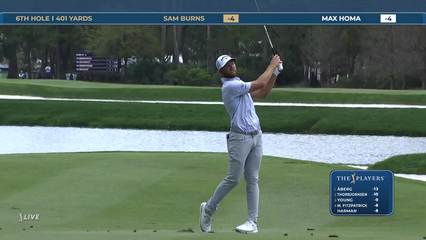 Sam Burns | Round 4 | 6th hole | Shot 2 | 2026 THE PLAYERS