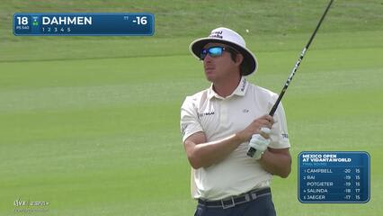 Joel Dahmen | Round 4 | 18th hole | Shot 2 | 2025 Mexico Open