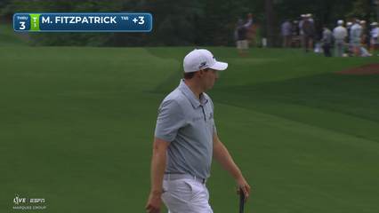 Matt Fitzpatrick | Round 3 | 3rd hole | Shot 4 | 2026 Truist Championship