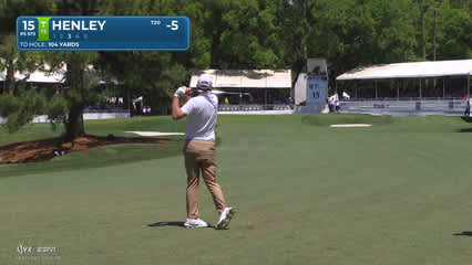 Russell Henley | Round 2 | 15th hole | Shot 3 | 2026 RBC Heritage
