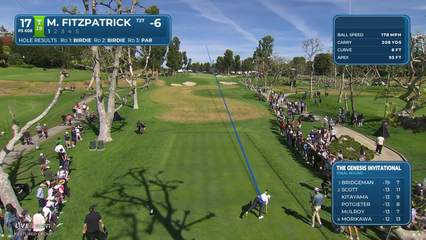 Matt Fitzpatrick | Round 4 | 17th hole | Shot 1 | 2026 The Genesis