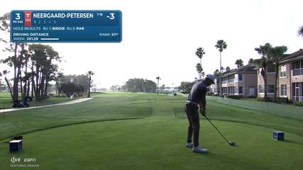 Rasmus Neergaard-Petersen | Round 3 | 3rd hole | Shot 1 | 2026 Cognizant Classic