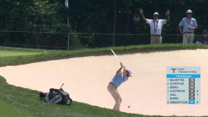 Cameron Young | Round 4 | 4th hole | Shot 3 | 2025 BMW Championship