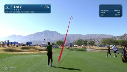 Jason Day | Round 3 | 9th hole | Shot 2 | 2025 The American Express