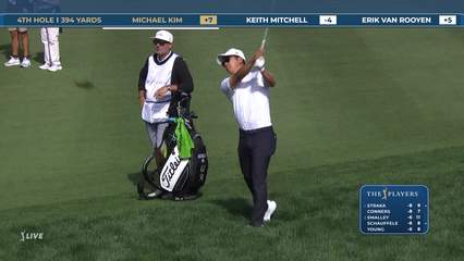 Michael Kim | Round 2 | 4th hole | Shot 2 | 2026 THE PLAYERS
