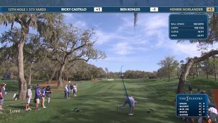 Henrik Norlander | Round 2 | 12th hole | Shot 1 | 2025 THE PLAYERS