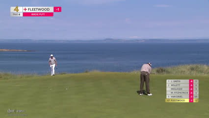Tommy Fleetwood | Round 2 | 4th hole | Shot 3 | 2026 Genesis Scottish Open