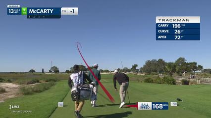 Matt McCarty | Round 1 | 13th hole | Shot 1 | 2024 The RSM Classic
