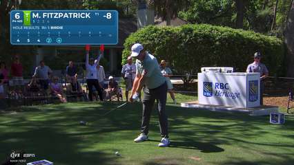 Matt Fitzpatrick | Round 2 | 6th hole | Shot 1 | 2026 RBC Heritage