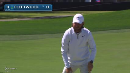 Tommy Fleetwood | Round 1 | 11th hole | Shot 4 | 2025 Arnold Palmer