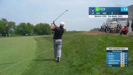 Ryan Fox | Round 4 | 5th hole | Shot 2 | 2025 RBC Canadian