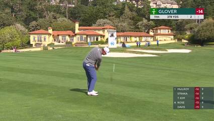 Lucas Glover | Round 4 | 11th hole | Shot 2 | 2025 AT&T Pebble Beach