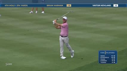 Brian Harman | Round 3 | 4th hole | Shot 2 | 2026 THE PLAYERS