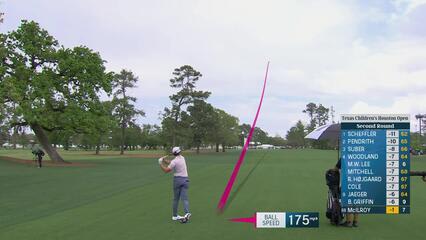 Rory McIlroy | Round 2 | 8th hole | Shot 2 | 2025 Houston Open