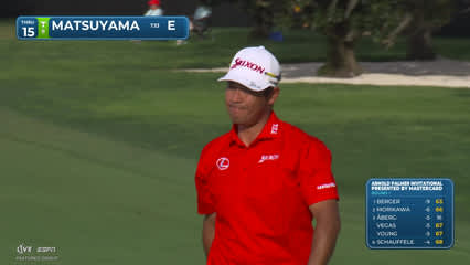 Hideki Matsuyama | Round 1 | 15th hole | Shot 4 | 2026 Arnold Palmer