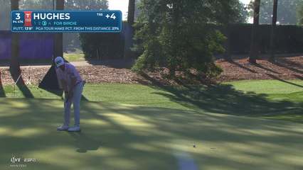 Mackenzie Hughes | Round 4 | 3rd hole | Shot 3 | 2026 Truist Championship