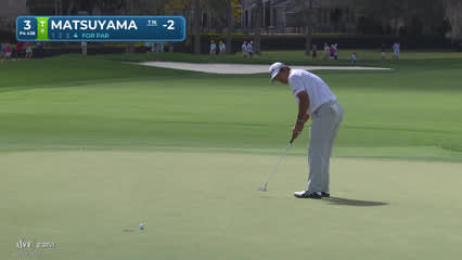 Hideki Matsuyama | Round 2 | 3rd hole | Shot 5 | 2026 Arnold Palmer