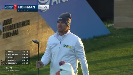 Charley Hoffman | 2023 AT&T Pebble Beach | Round 4 | 8th hole | Shot 1