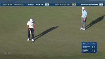 Viktor Hovland | Round 2 | 14th hole | Shot 4 | 2026 THE PLAYERS