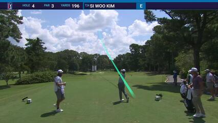 Si Woo Kim | Round 1 | 4th hole | Shot 1 | 2025 FedEx St. Jude