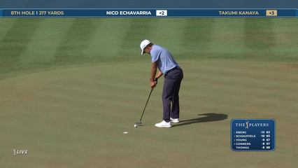 Takumi Kanaya | Round 3 | 8th hole | Shot 4 | 2026 THE PLAYERS