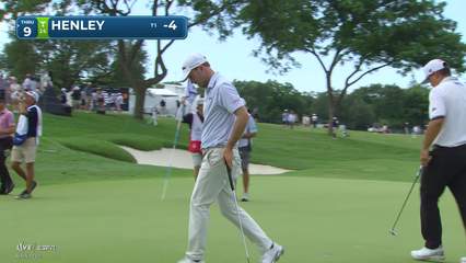 Russell Henley | Round 1 | 18th hole | Shot 4 | 2026 Charles Schwab