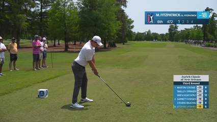 Matt Fitzpatrick | Round 3 | 6th hole | Shot 1 | 2026 Zurich Classic