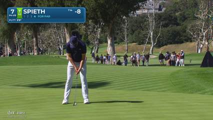 Jordan Spieth | Round 4 | 7th hole | Shot 4 | 2026 The Genesis