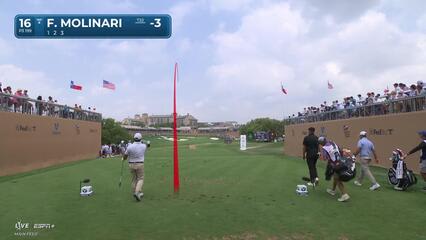 Francesco Molinari | Round 2 | 16th hole | Shot 1 | 2025 Valero