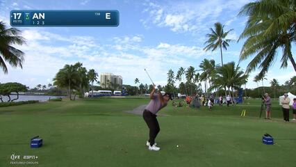 Byeong Hun An | Round 1 | 17th hole | Shot 1 | 2025 Sony Open