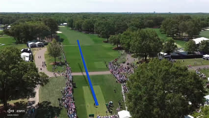 Jordan Spieth | Round 2 | 10th hole | Shot 1 | 2026 Truist Championship