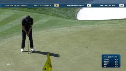 Matt Fitzpatrick | Round 1 | 10th hole | Shot 6 | 2025 THE PLAYERS