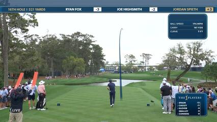 Jordan Spieth | Round 4 | 16th hole | Shot 1 | 2025 THE PLAYERS