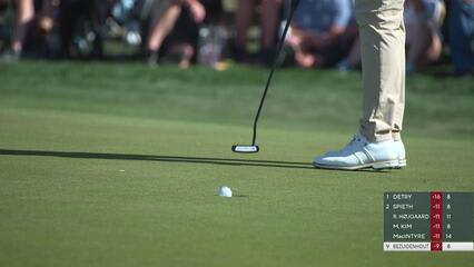 Christiaan Bezuidenhout | Round 3 | 9th hole | Shot 4 | 2025 WM Phoenix Open