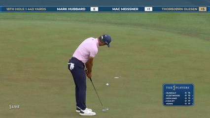 Thorbjørn Olesen | Round 1 | 18th hole | Shot 6 | 2026 THE PLAYERS