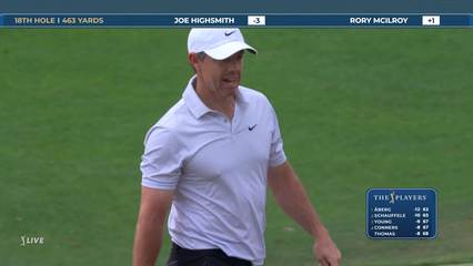 Rory McIlroy | Round 3 | 18th hole | Shot 4 | 2026 THE PLAYERS