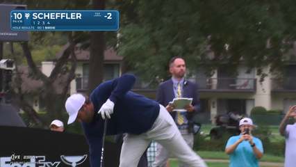 Scottie Scheffler | Round 2 | 10th hole | Shot 1 | 2025 Procore