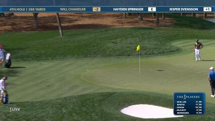 Will Chandler | Round 2 | 4th hole | Shot 3 | 2025 THE PLAYERS