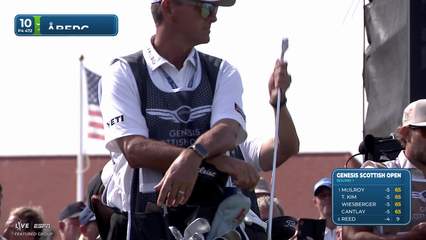 Ludvig Åberg | Round 1 | 10th hole | Shot 1 | 2026 Genesis Scottish Open