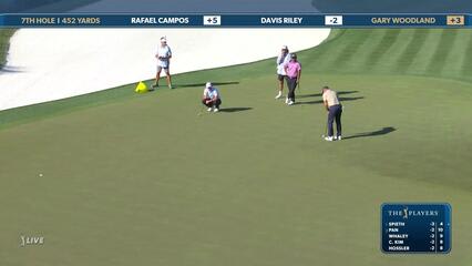 Gary Woodland | Round 1 | 7th hole | Shot 4 | 2025 THE PLAYERS